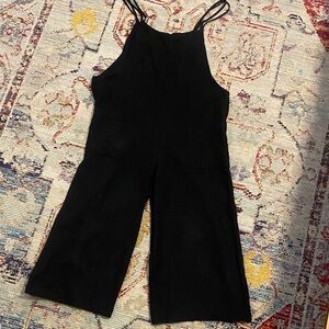 Anemone Black *Linen Jumpsuit